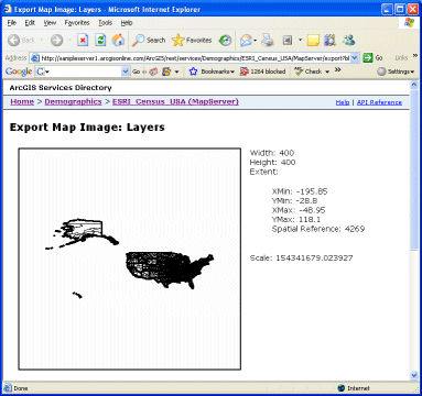 Exported map